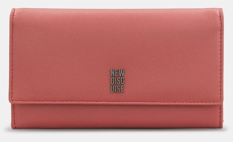 New Disguise Hudson Flap Over purse in Rose Pink Y1030