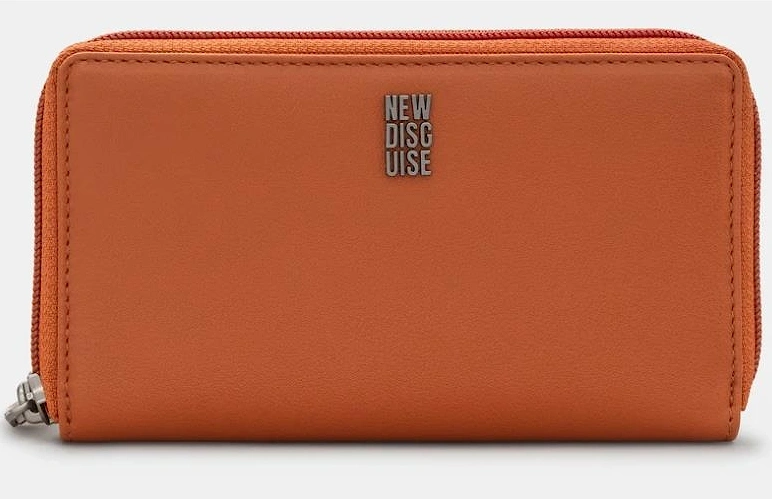 New Disguise Kensington Zip Round Purse Y1258 in tan