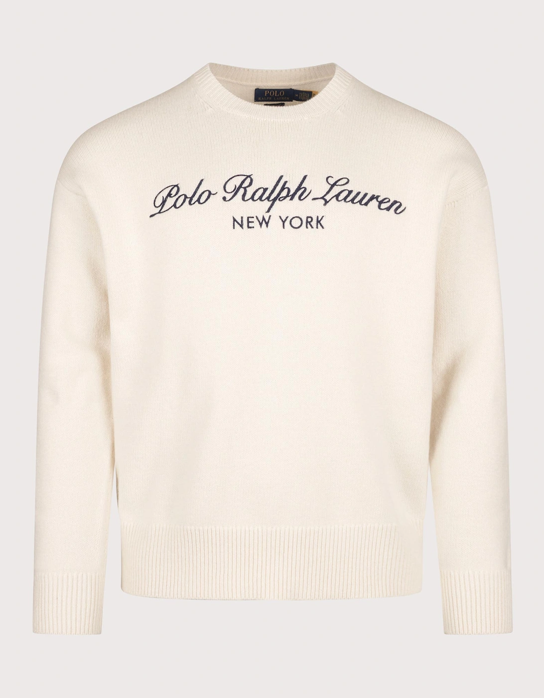 Relaxed Fit Wool Blend Knitted Jumper