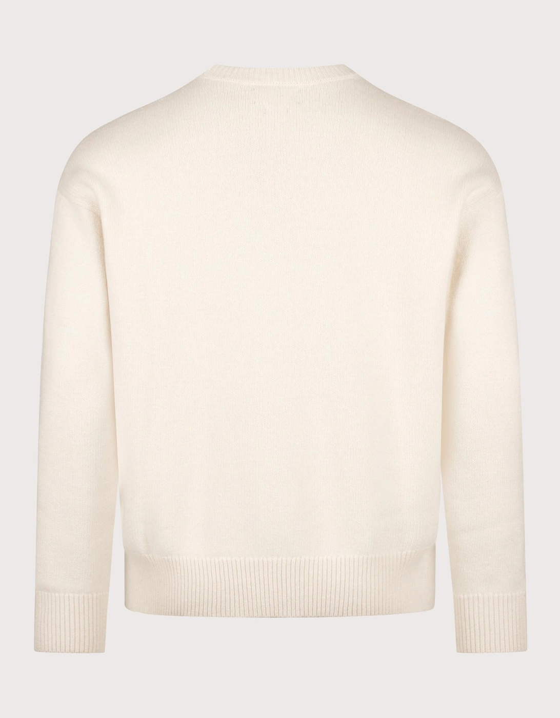 Relaxed Fit Wool Blend Knitted Jumper