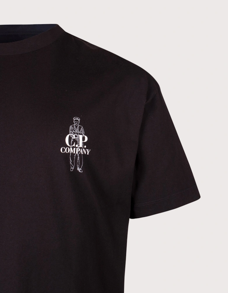 Comfort Fit 30/1 Jersey Logo T-Shirt