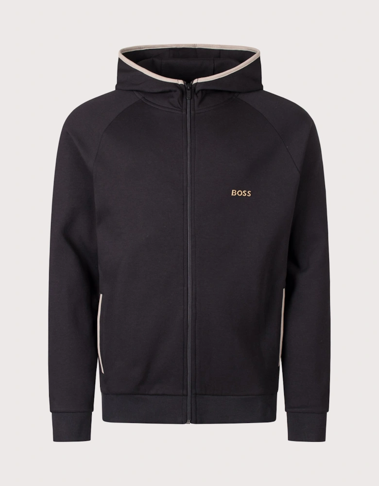 Regular Fit Sense Zip Through Hoodie