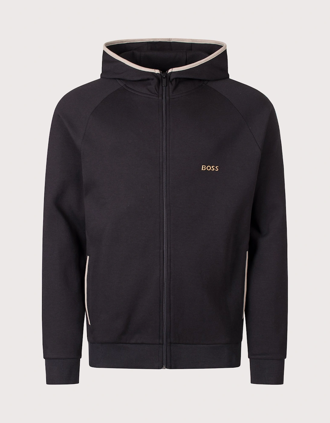 Regular Fit Sense Zip Through Hoodie