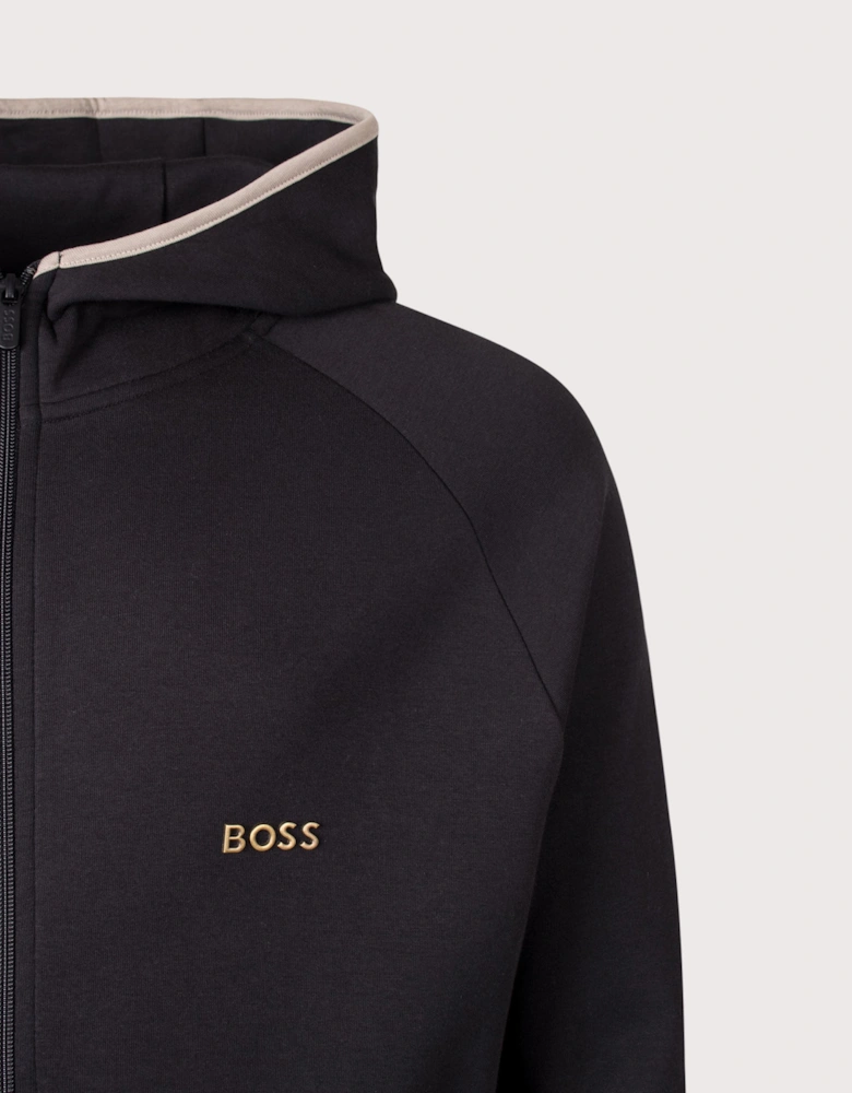 Regular Fit Sense Zip Through Hoodie