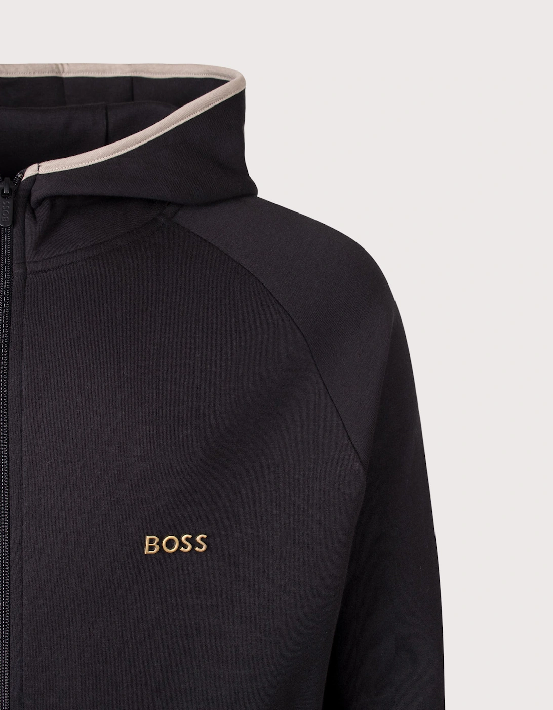 Regular Fit Sense Zip Through Hoodie