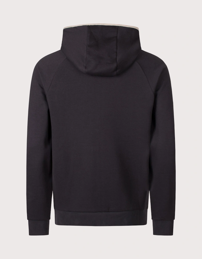 Regular Fit Sense Zip Through Hoodie