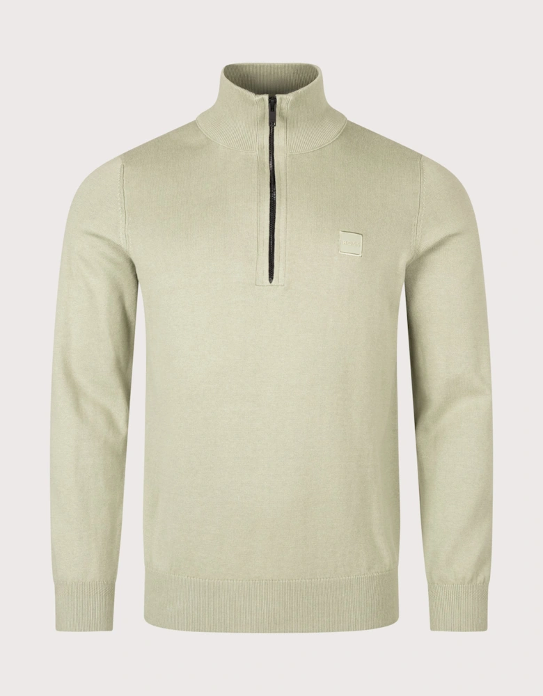 Regular Fit Kanobix Quarter Zip Jumper