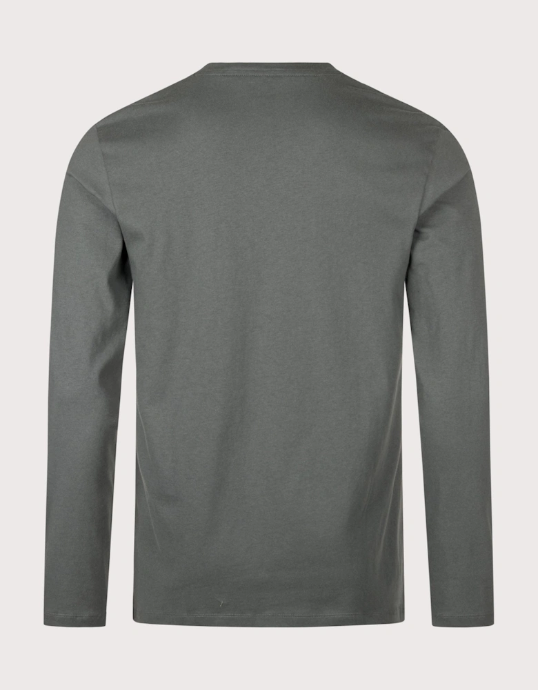Regular Fit Long Sleeve Tacks T-Shirt