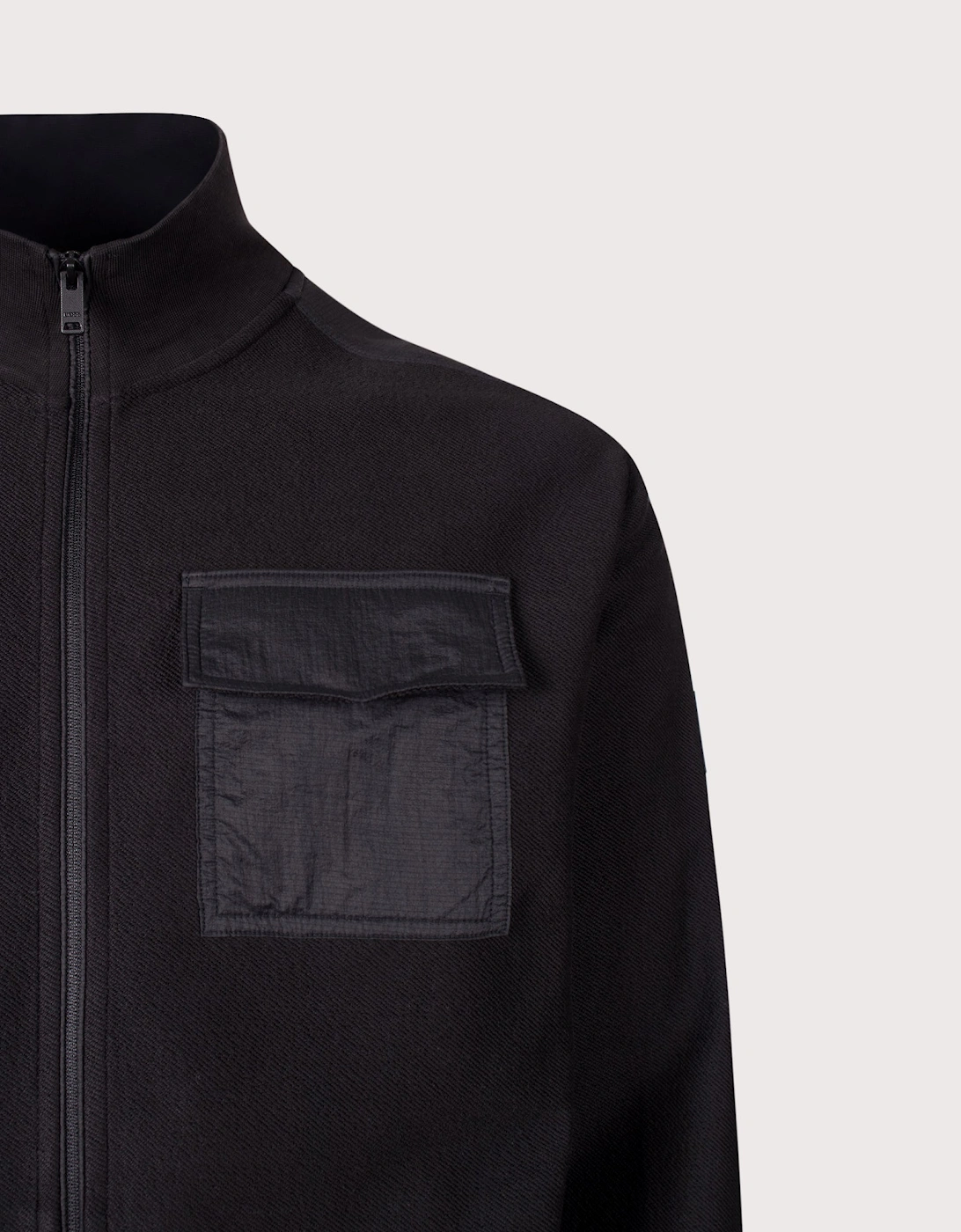 Relaxed Fit Ze Urban Zip Through Sweatshirt