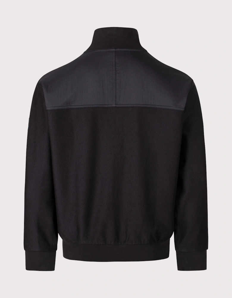 Relaxed Fit Ze Urban Zip Through Sweatshirt