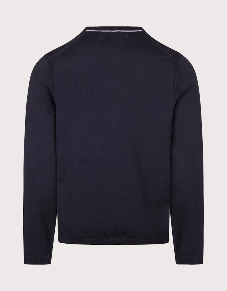 Regular Fit Ever-X Crew Neck Knitted Jumper