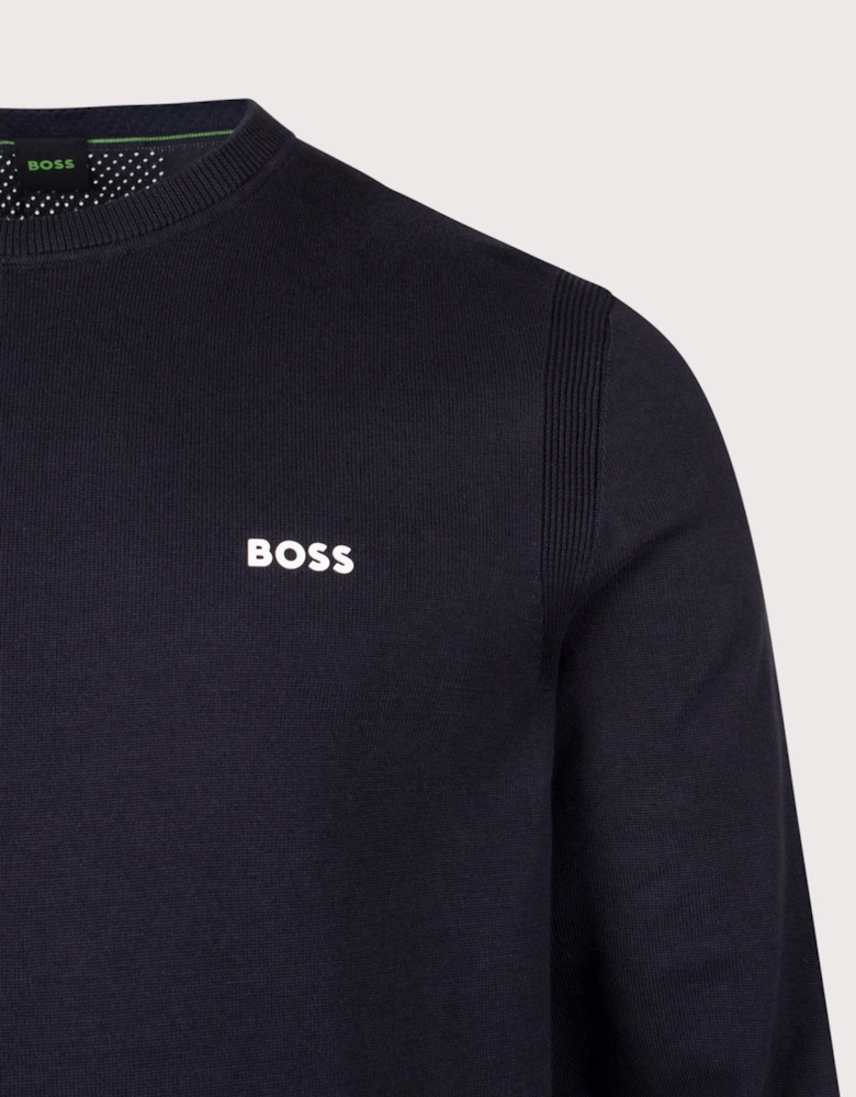 Regular Fit Ever-X Crew Neck Knitted Jumper