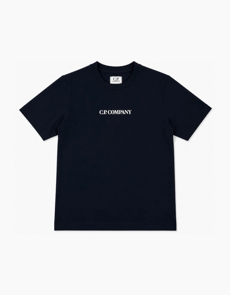 C.P. COMPANY TEE SHIRT IN TOTAL ECLIPSE NAVY CMM00U