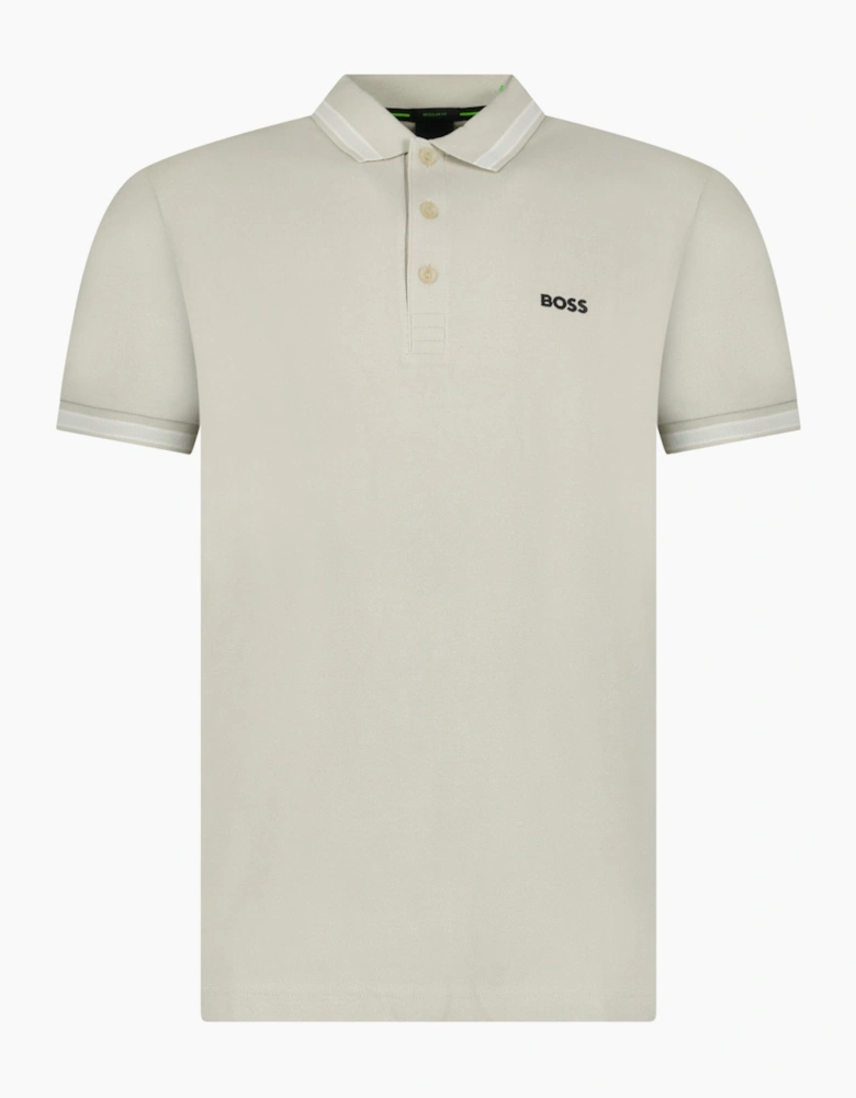 Boss Paddy Polo Shirt in Light Beige