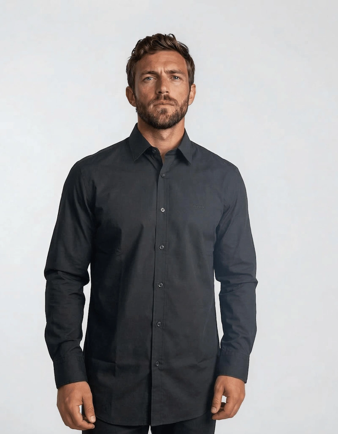 Boss Relegant Shirt Black