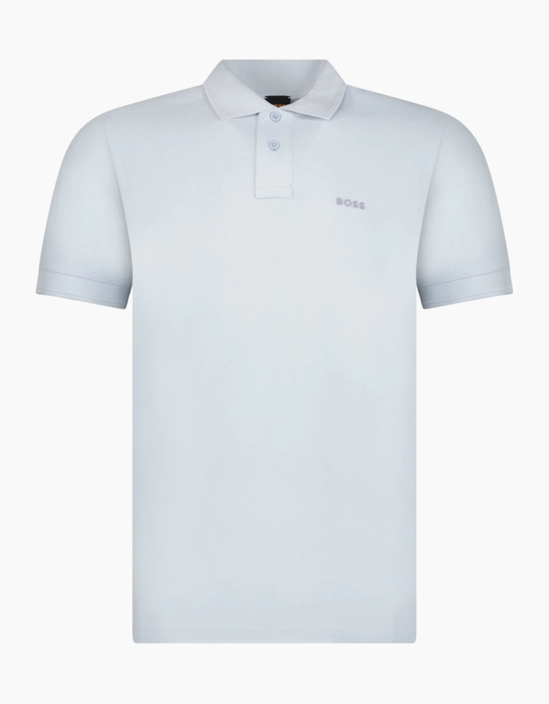 Boss Prime Polo Shirt in Pastel Grey