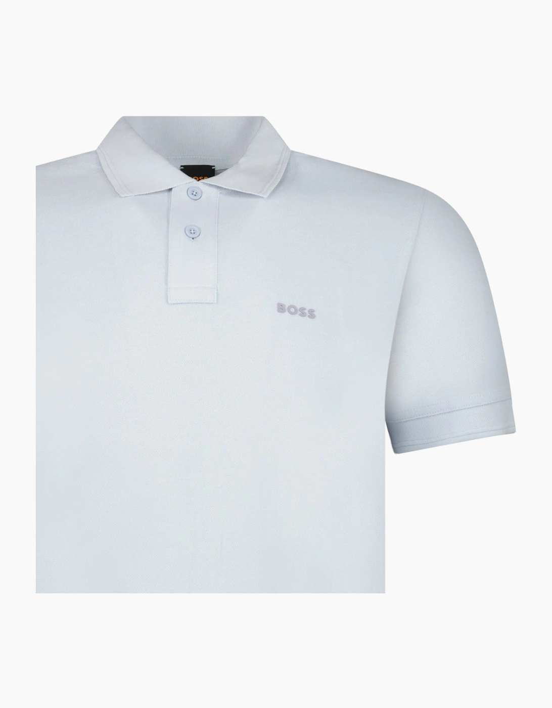 Boss Prime Polo Shirt in Pastel Grey