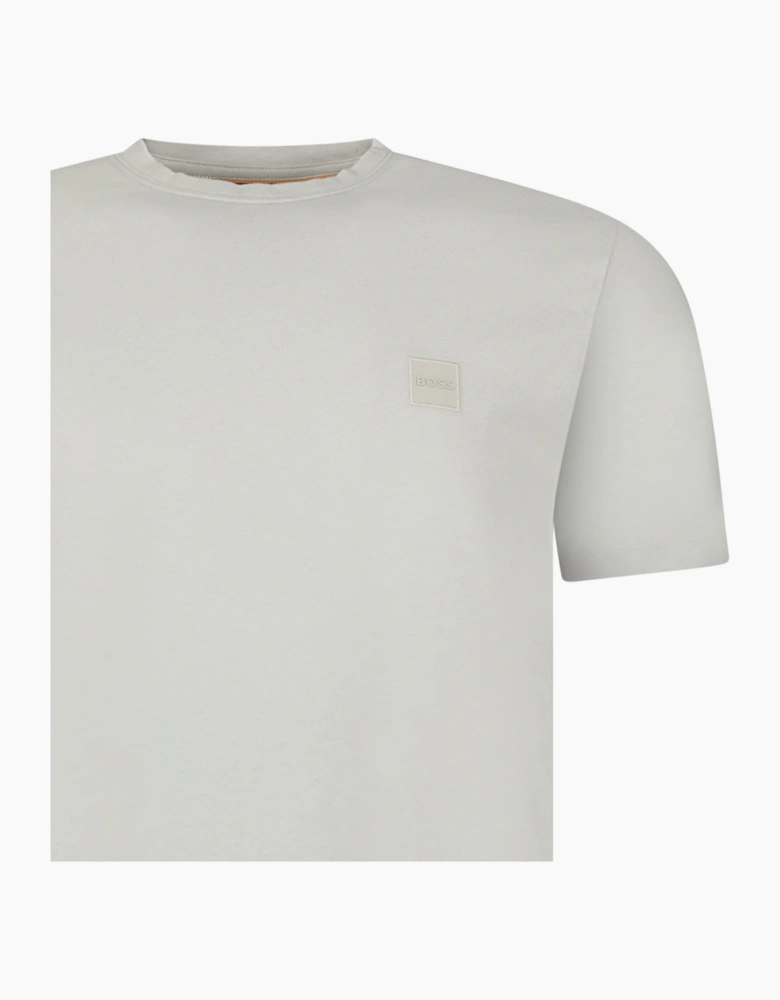 Boss Tales T-Shirt in Open Grey