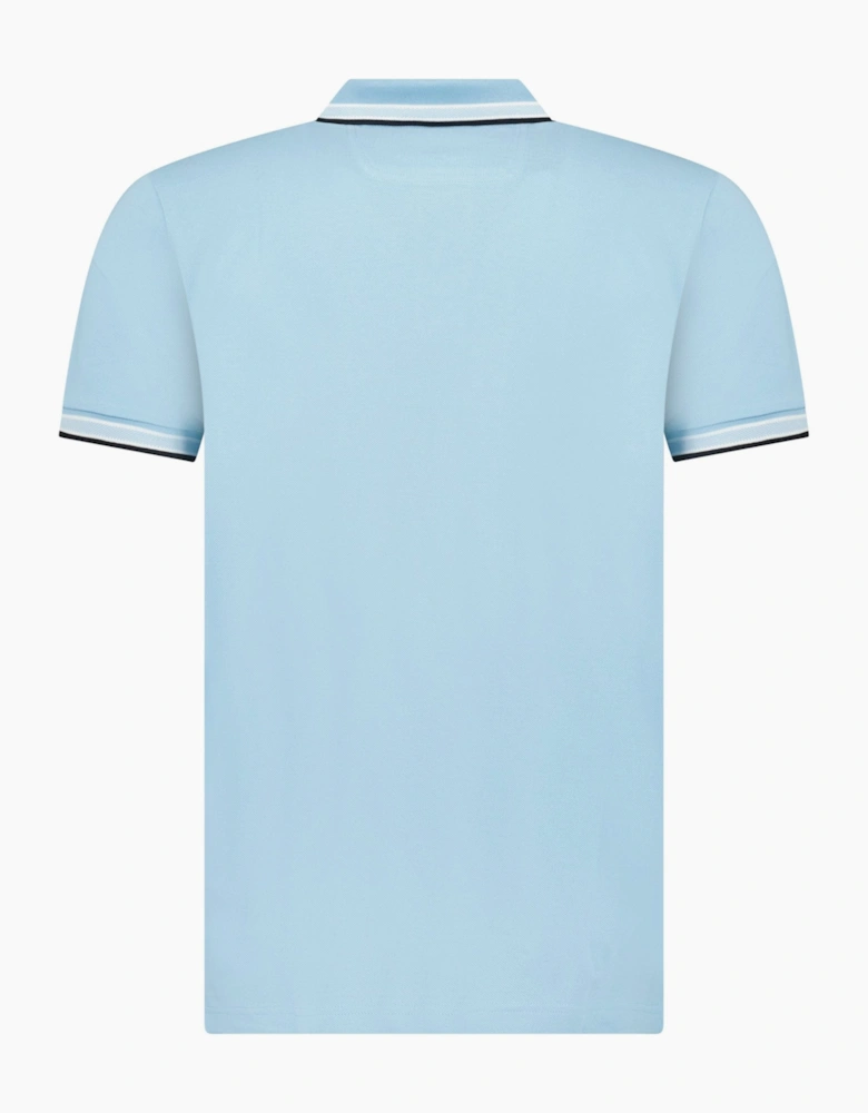Boss Paddy Polo Shirt in Pastel Blue