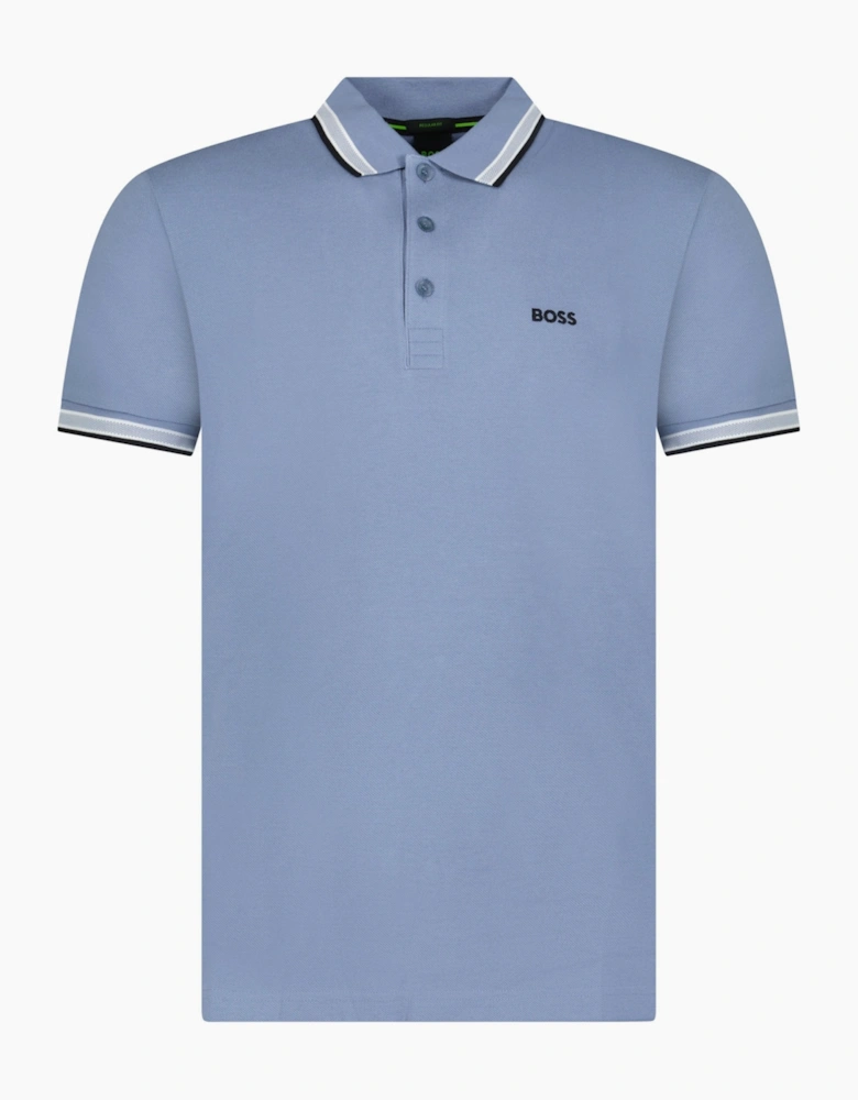 Boss Paddy Polo Shirt in Open Blue