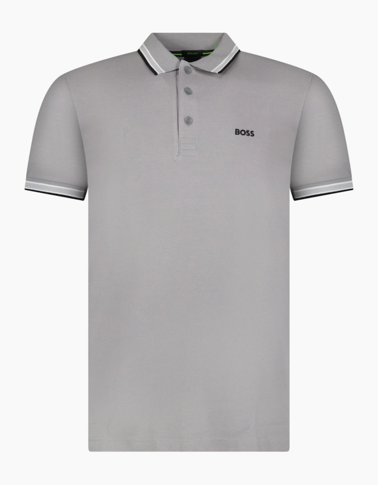 Boss Paddy Polo Shirt in Light Grey