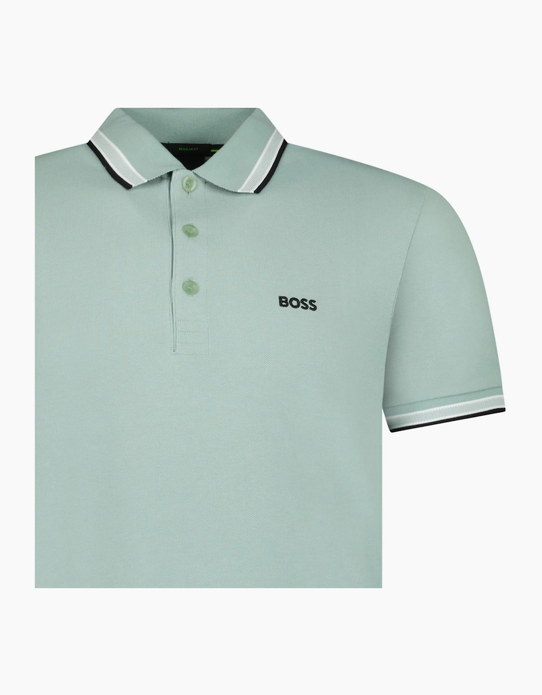 Boss Paddy Polo Shirt in Open Green