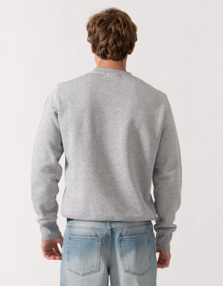 Parajumpers K2 Mens Sweatshirt - Ash Grey Melange 608
