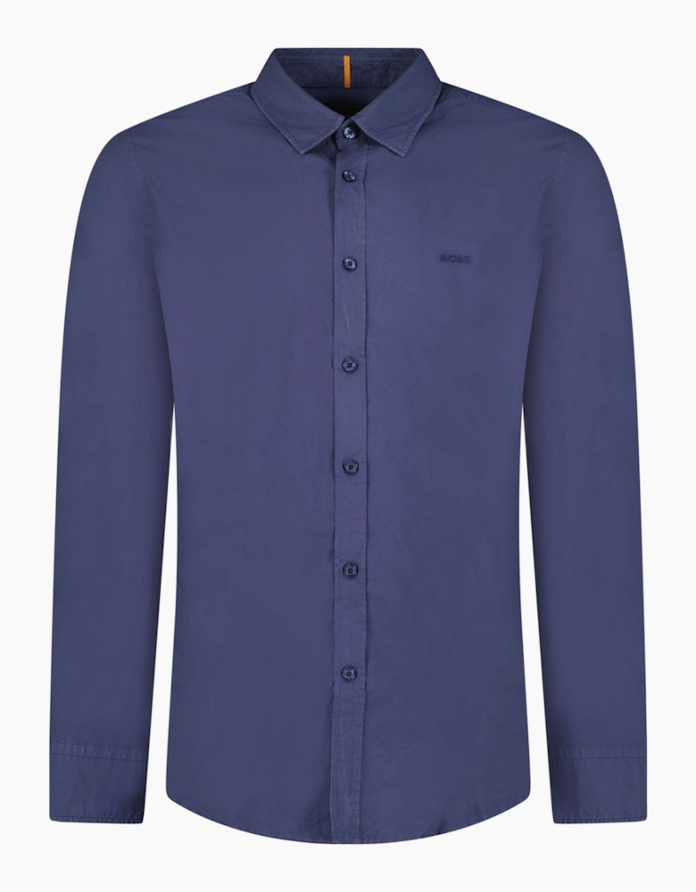 Boss Relegant Shirt Dark Blue
