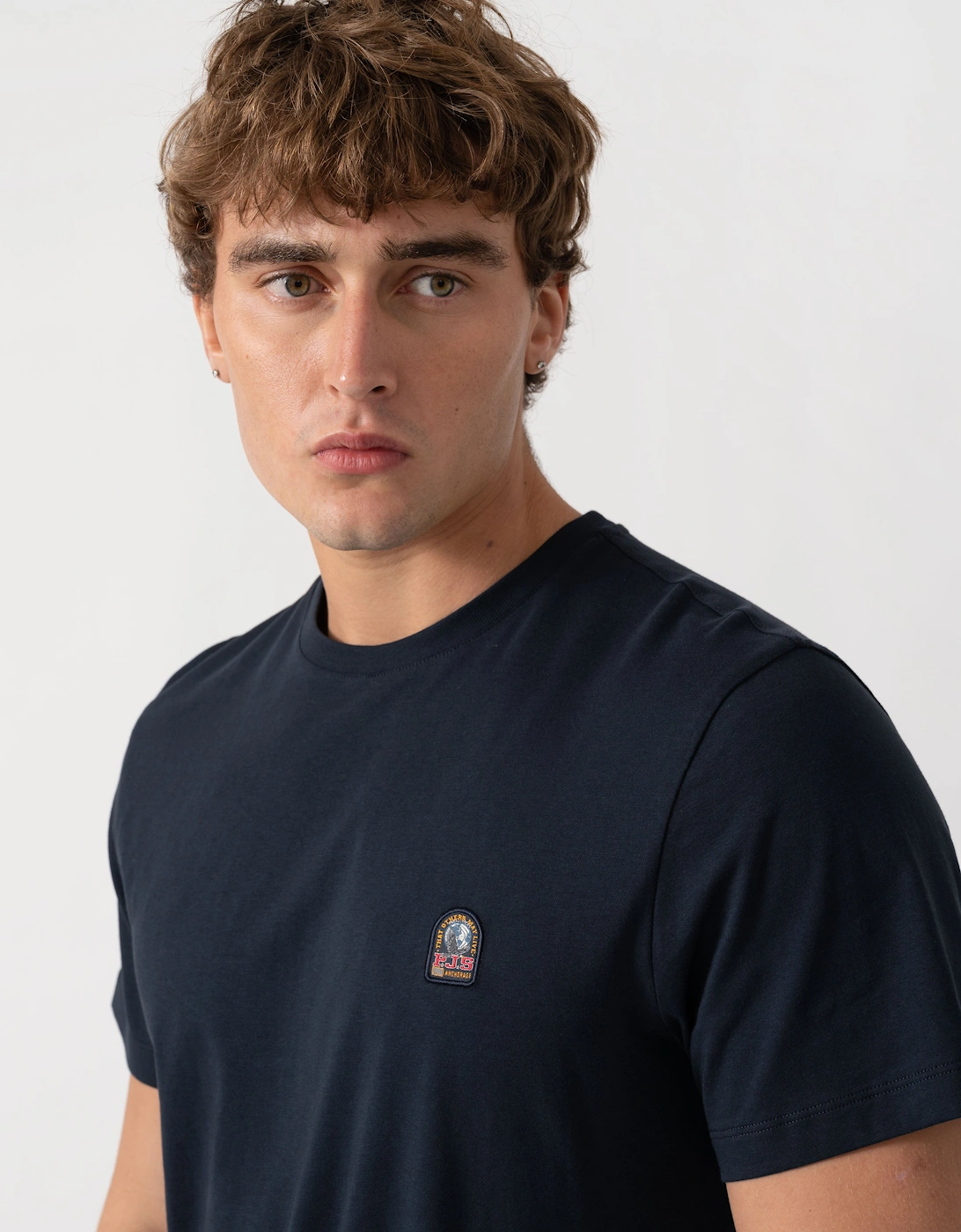 Parajumpers Mens Patch T-Shirt - Blue Navy 316