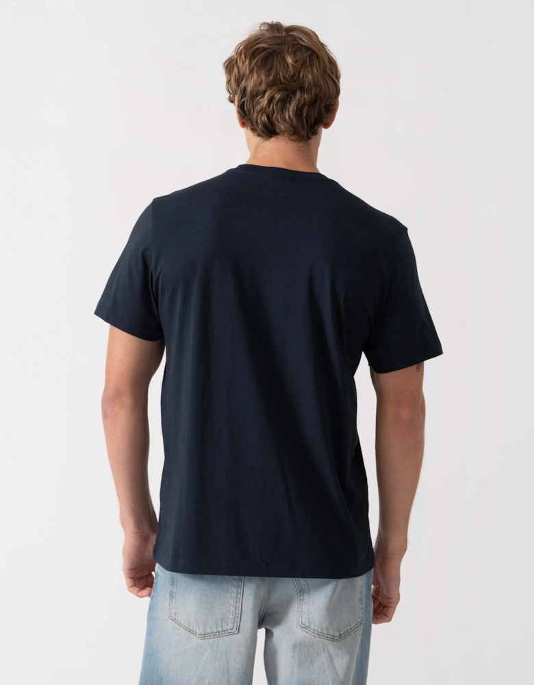 Parajumpers Mens Patch T-Shirt - Blue Navy 316