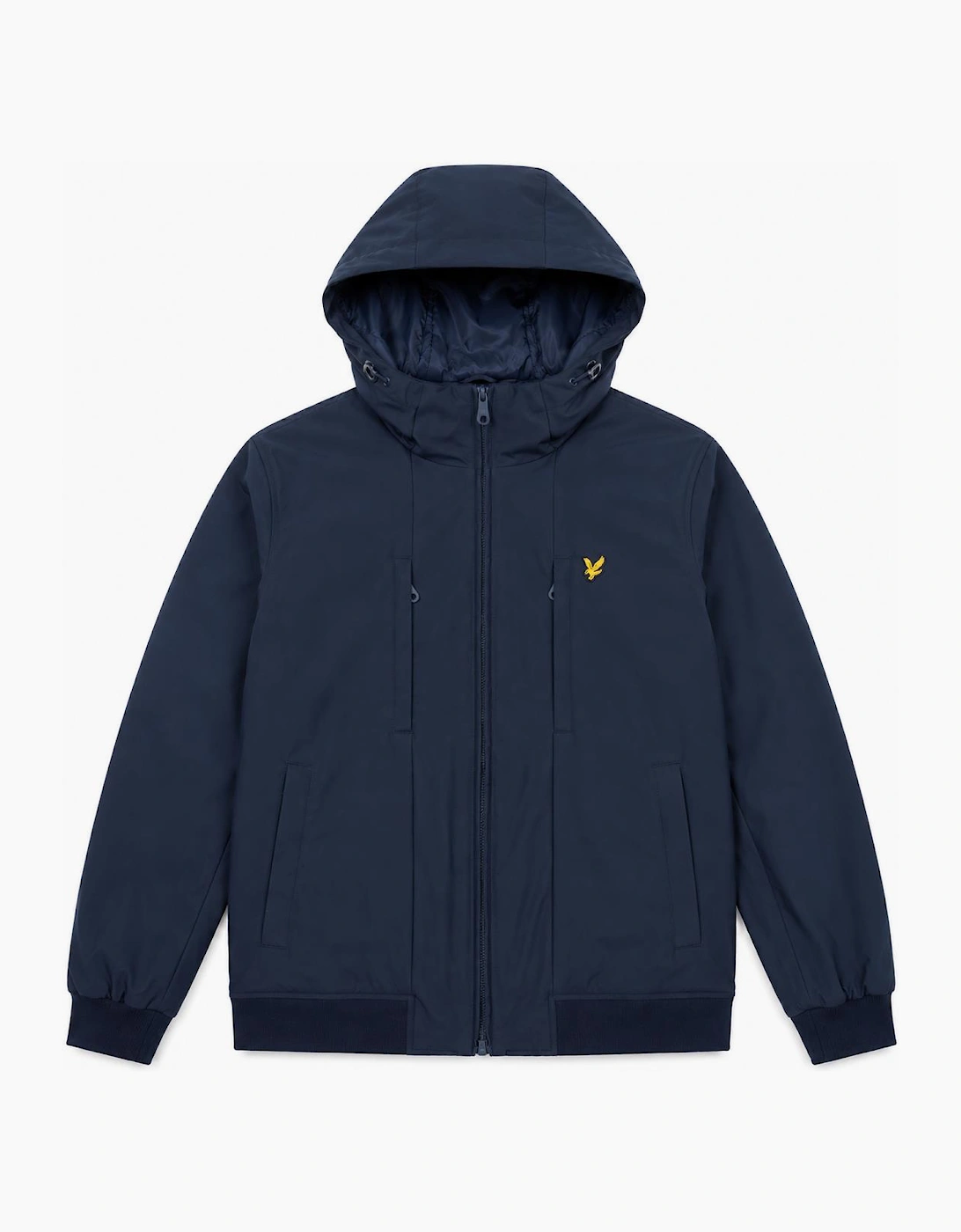 Lyle And Scott Men's Navy Lyle & Scott Wadded Softshell Jacket Dark - Size 40/Regular