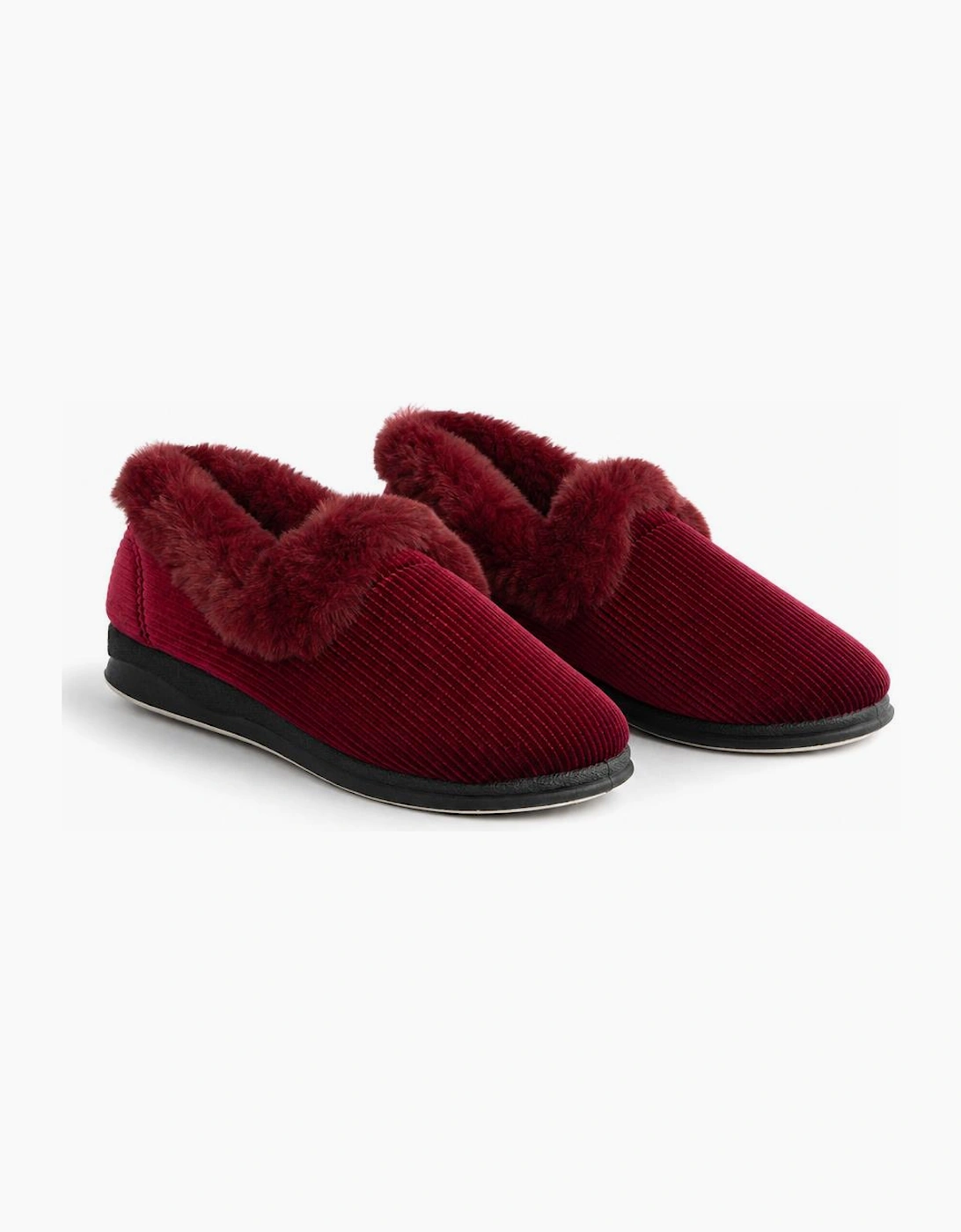 Padders REPOSE Womens Full Slippers Red