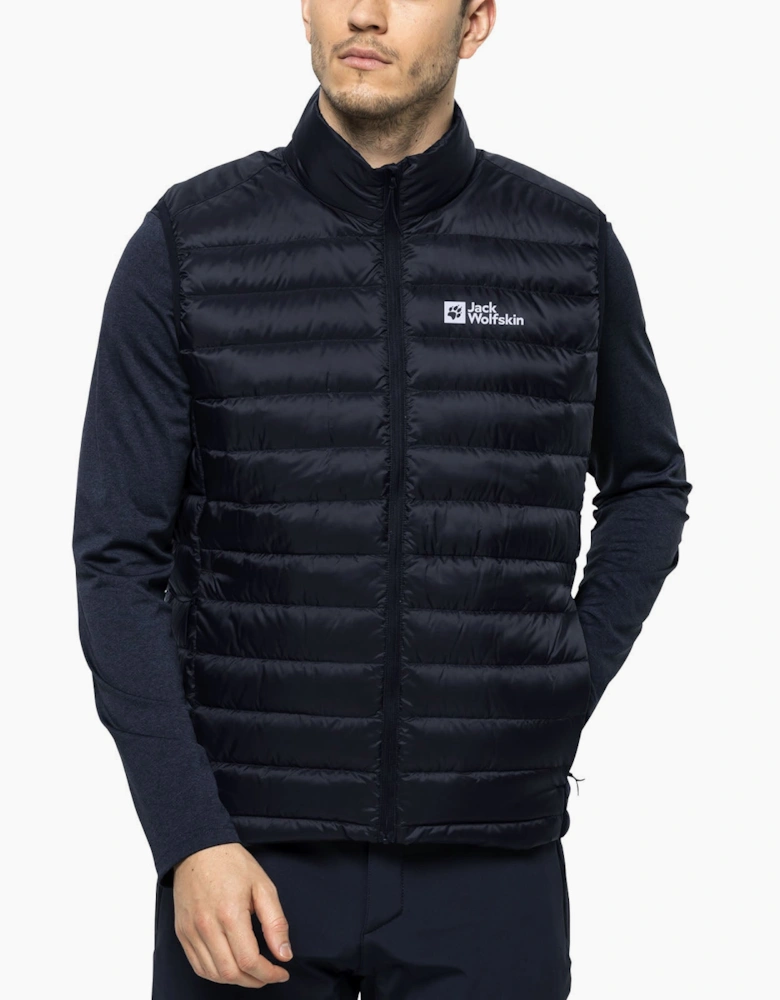 Jack Wolfskin Mens Pack & Go Down Packable Gilet