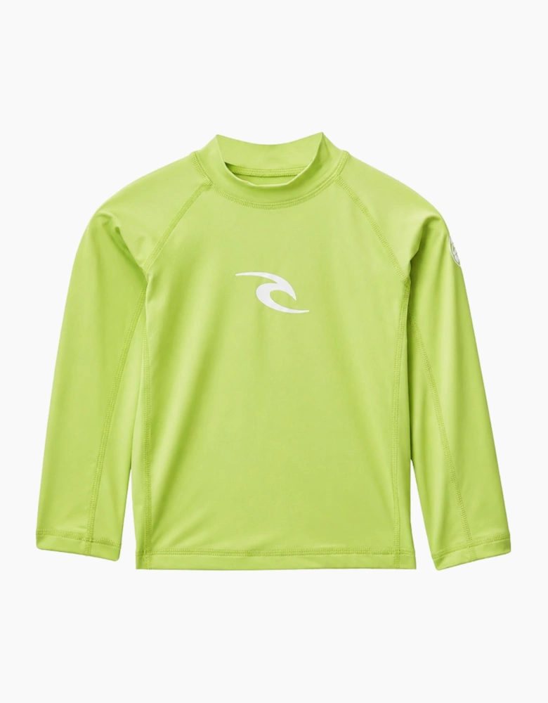 Rip Curl Kids Waves UPF Toddler Long Sleeve Rash Vest