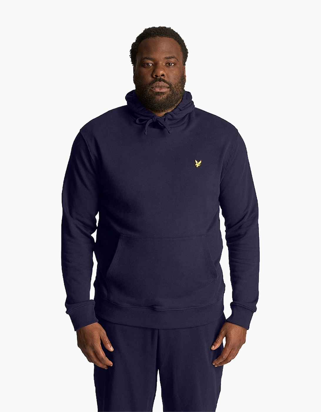 Lyle & Scott Mens Big & Tall Loopback Cotton Hoodie