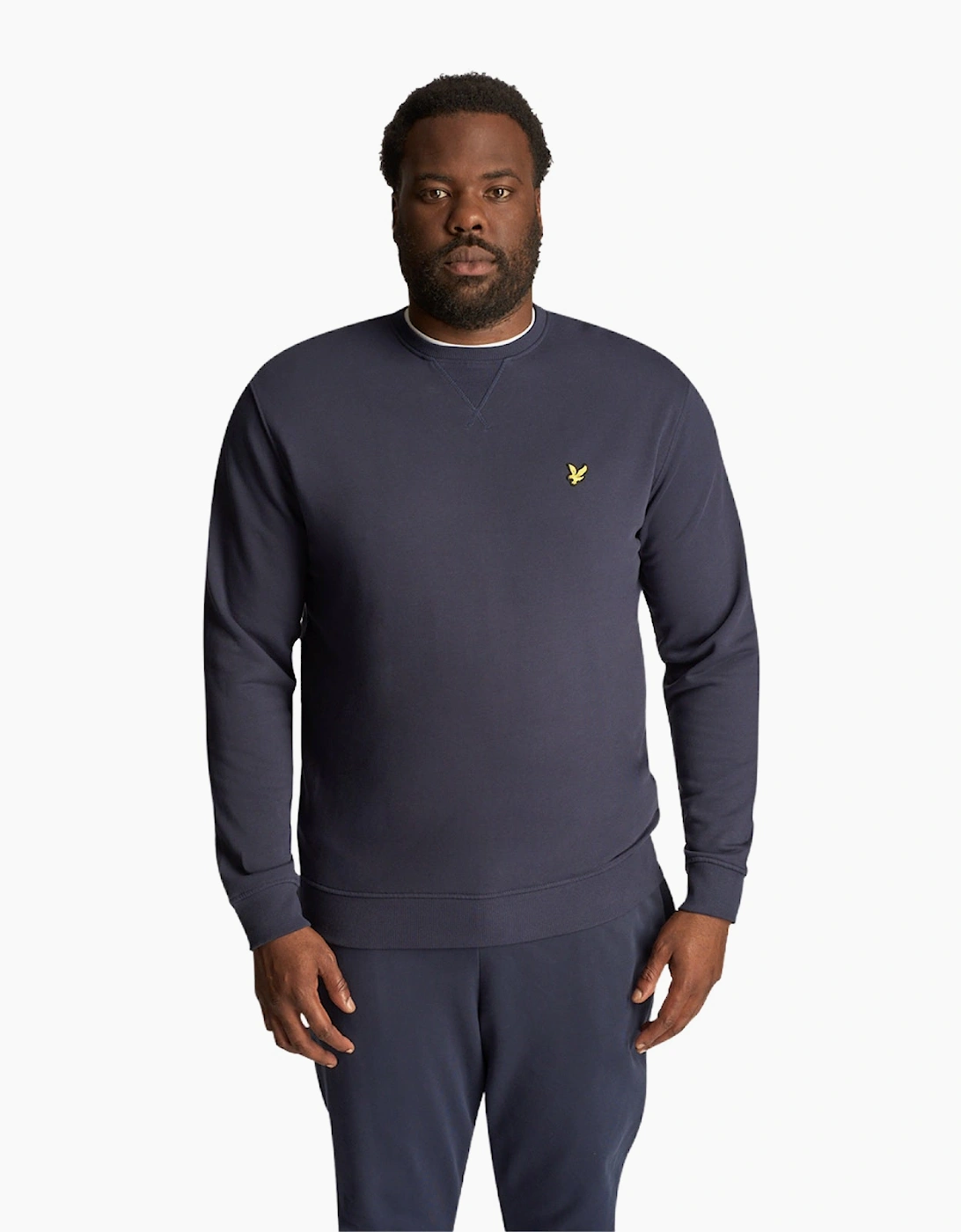 Lyle & Scott Mens Big & Tall Crew Neck Sweatshirt