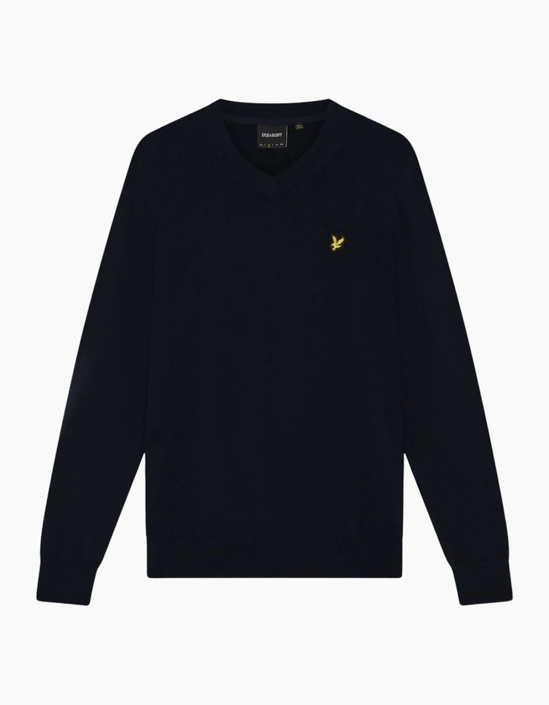 Lyle & Scott Mens Big & Tall Merino V Neck Knitwear Jumper