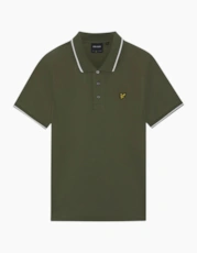 Olive/White