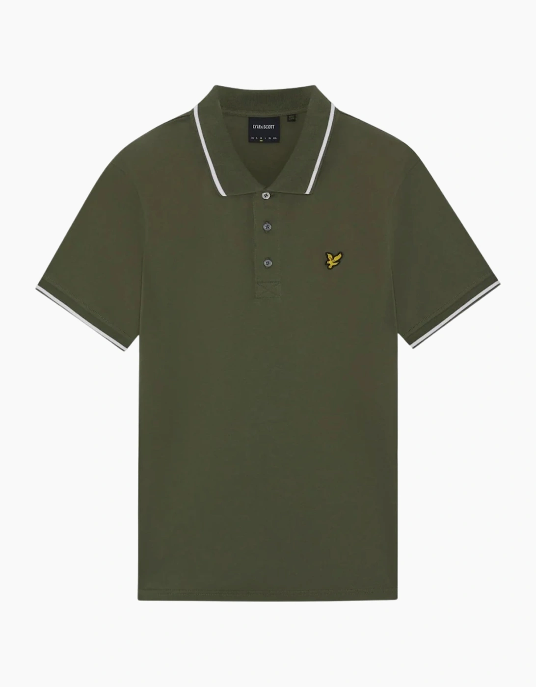 Lyle & Scott Mens Big & Tall Tipped Short Sleeve Polo Shirt