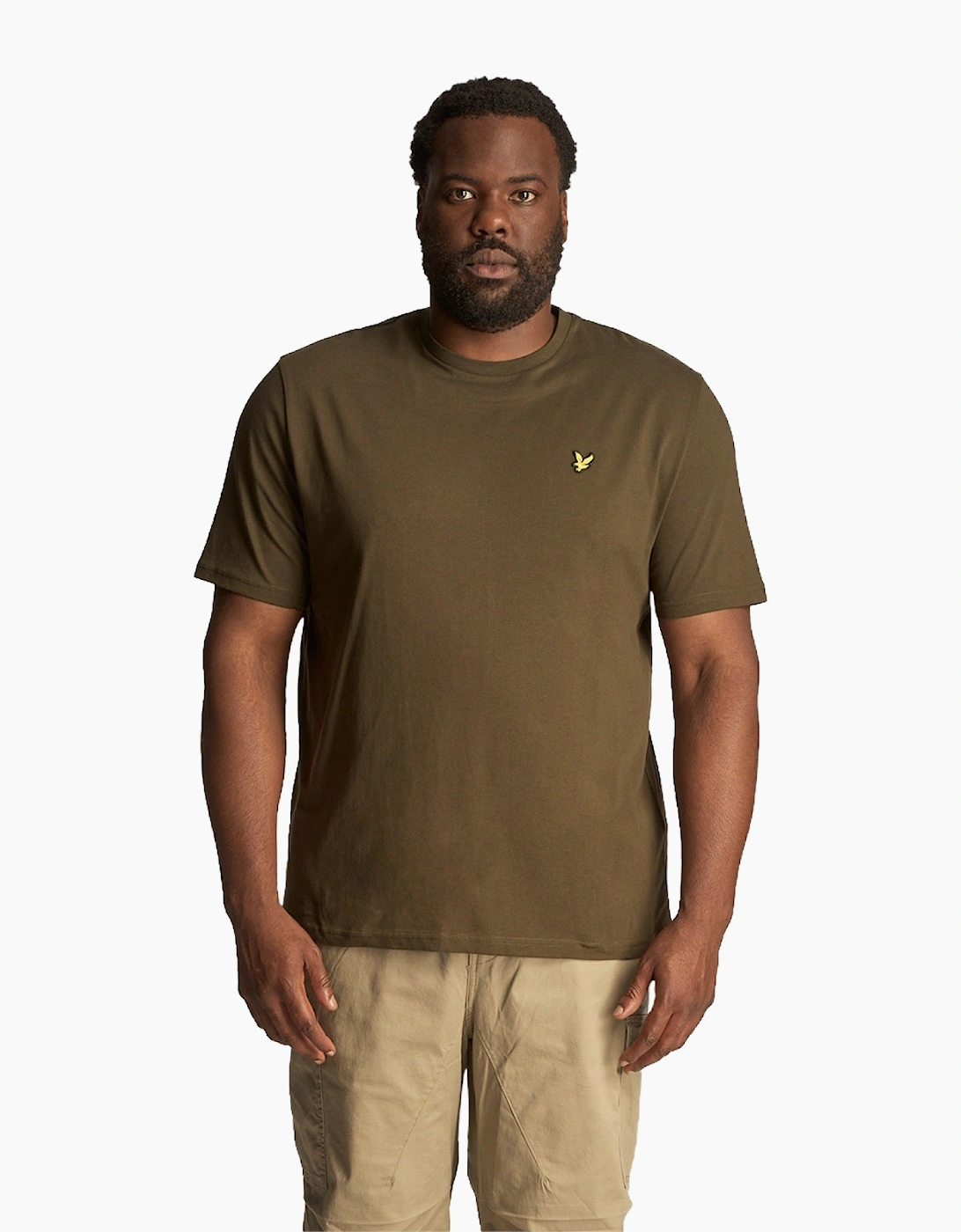 Lyle & Scott Mens Big & Tall Cotton Crew Neck Short Sleeve T-Shirt
