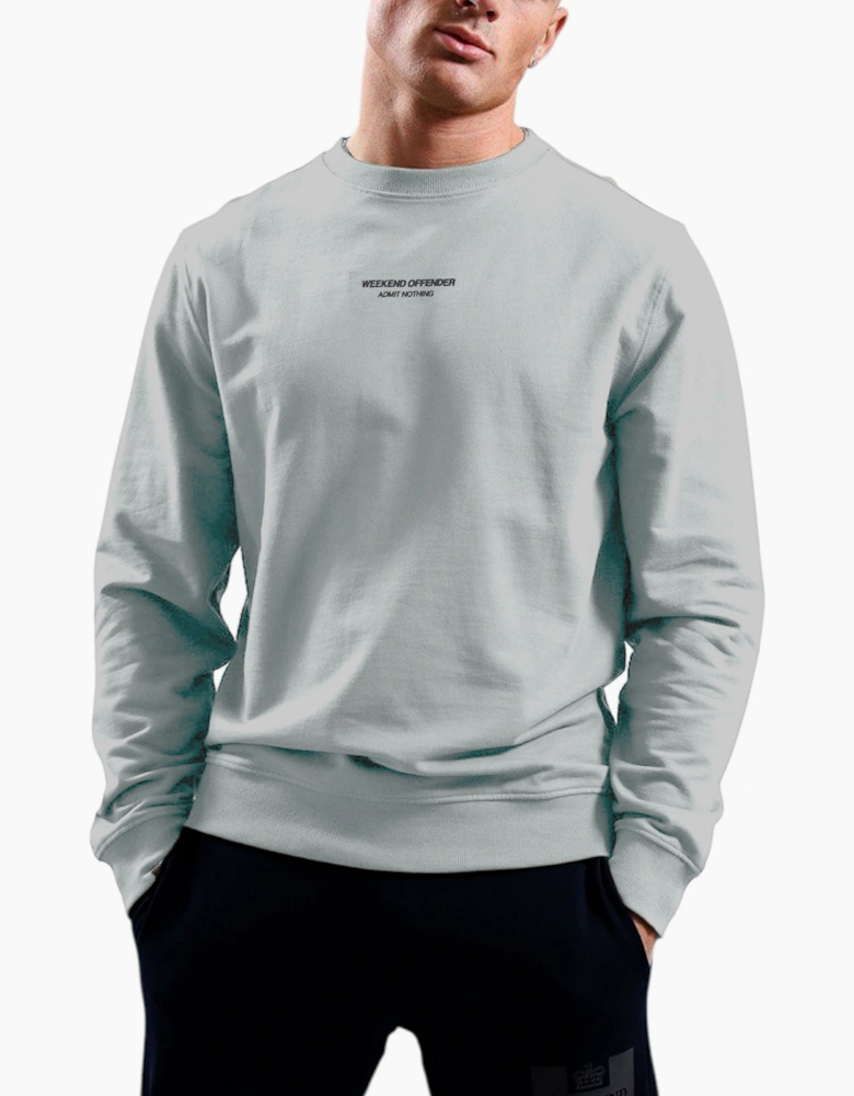 Weekend Offender Men Sweatshirt Crew Neck WOAN Casual Cotton Pullover Jumper