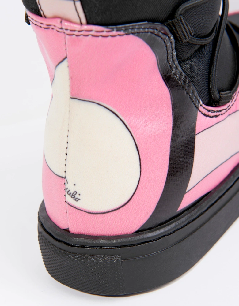PUCCI Girls Marmo Snow Boots in Black