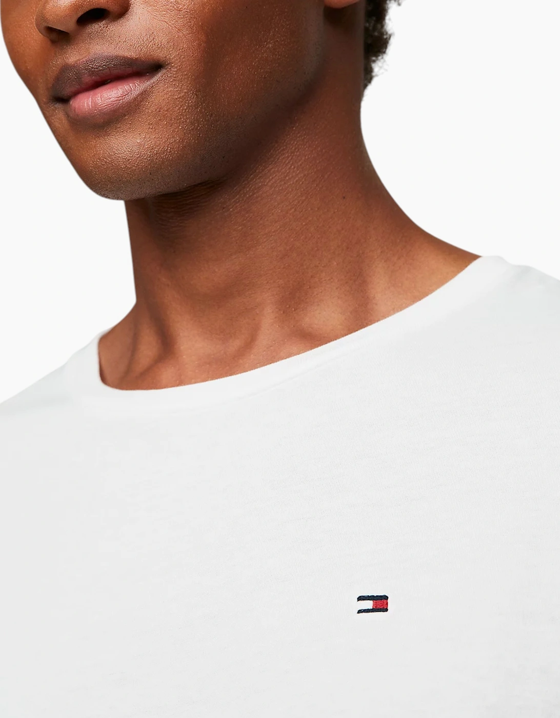 Tommy Hilfiger Mens T Shirts Cotton Top Tee
