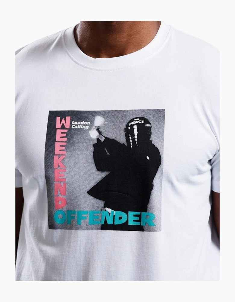 Weekend Offender Mens T-Shirt London Calling Graphic