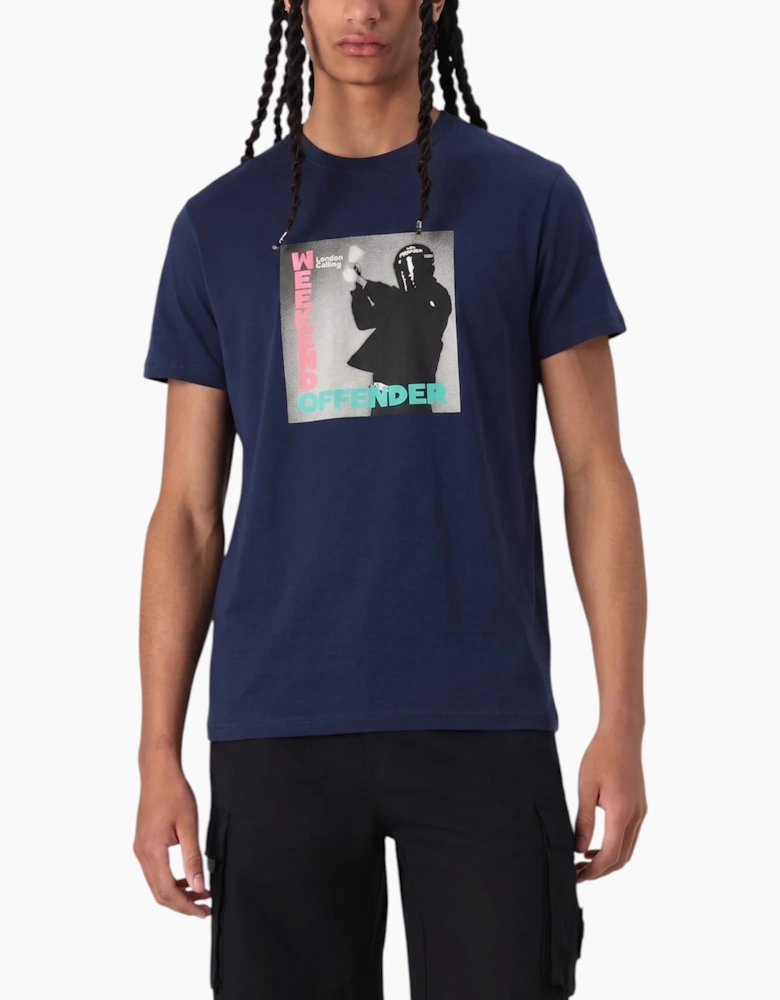 Weekend Offender Mens T-Shirt London Calling Graphic