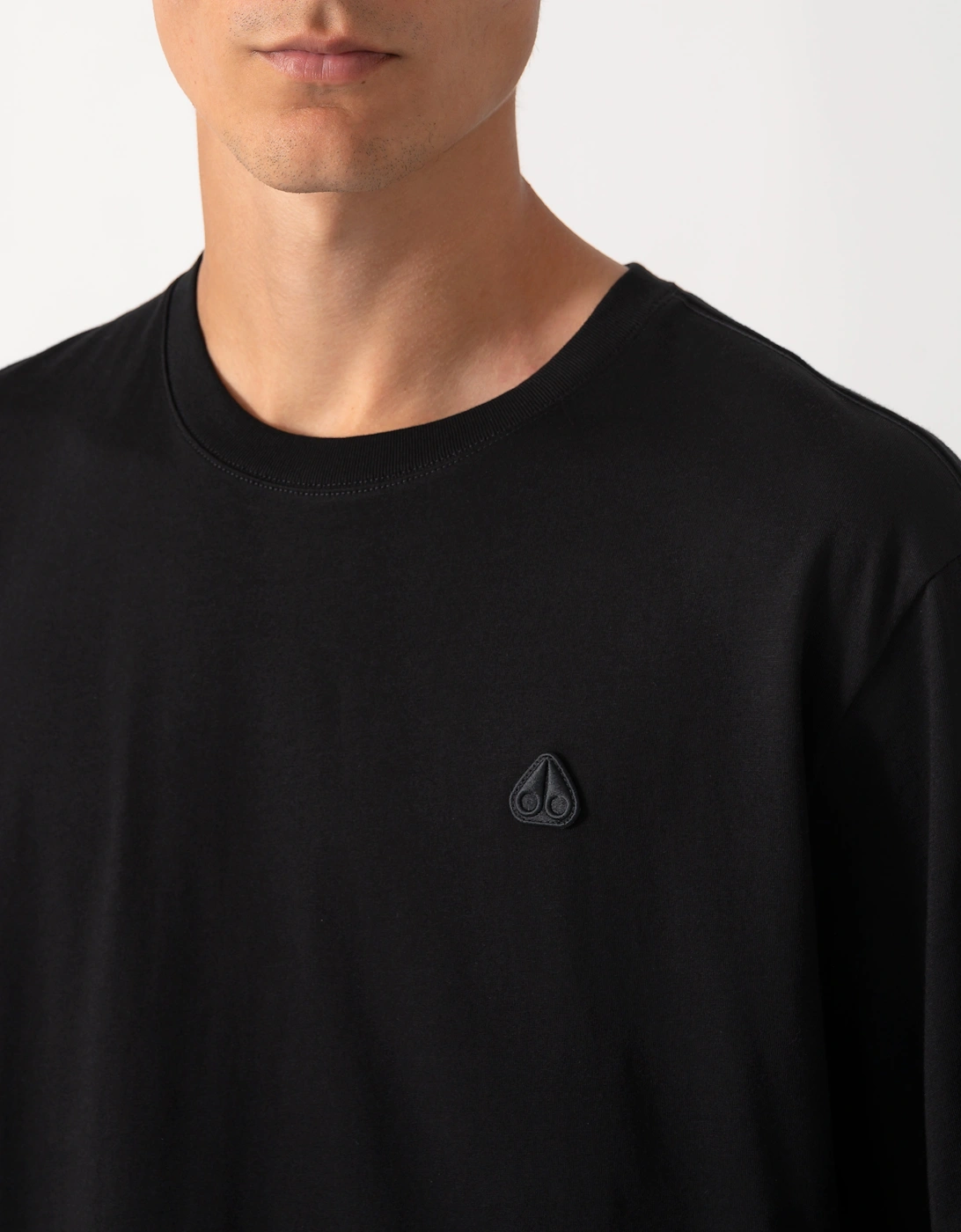 Moose Knuckles Mens Yul Classic T-Shirt - Black 292
