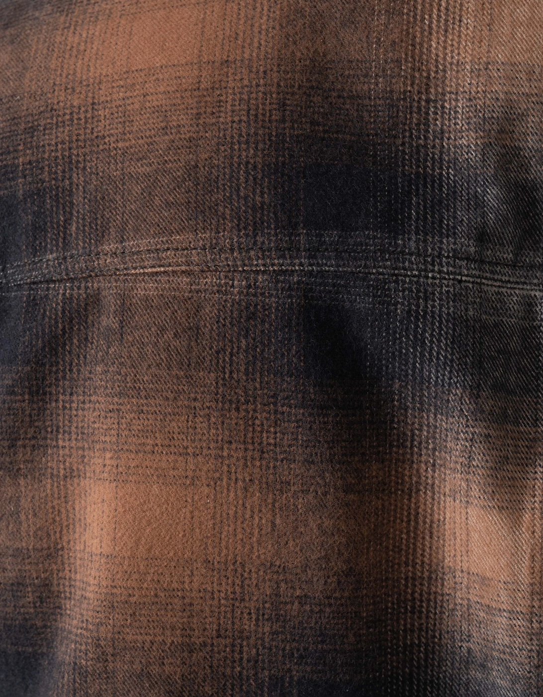 Belstaff Mens Outpost Shirt Brushed Cotton Flannel - Maple Brown