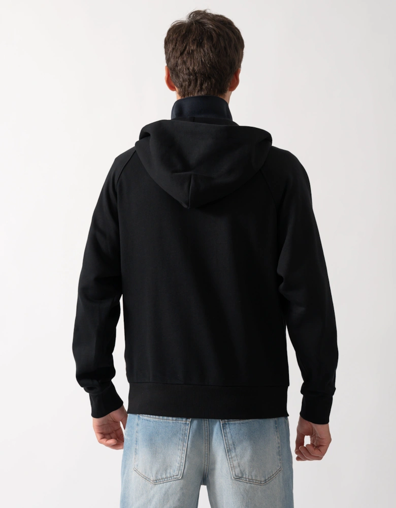Moose Knuckles Mens Yul Zip Up Hoodie - Black 292