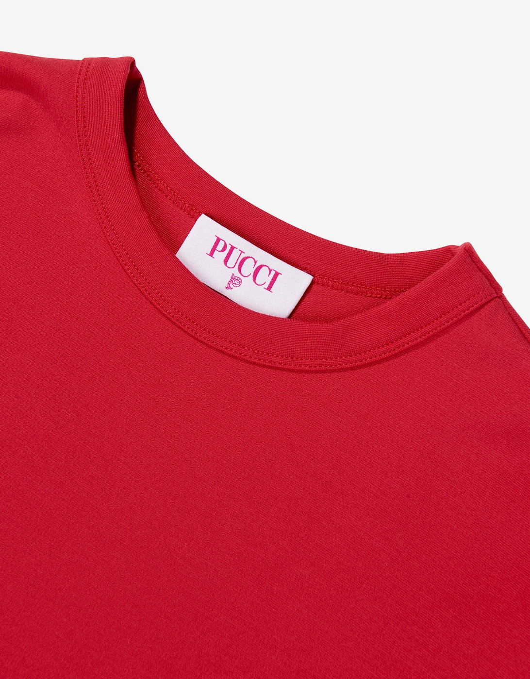 PUCCI Girls Orchidee T-Shirt Dress in Red