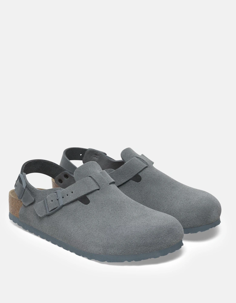Tokio Suede Leather Regular Blue/Grey